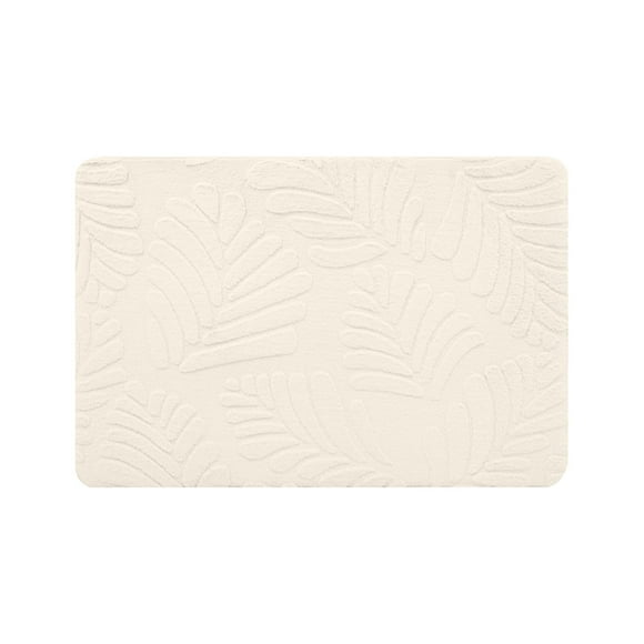 Alfombrilla de baño de terciopelo suave y absorbente, antideslizante, de espuma, lavable a máquina, de secado rápido, para bañera, ducha, cocina y lavadero.