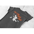 thumbnail image 5 of Halloween Witch I Can Drive Stick Women's Juniors Soft T Shirt, 5 of 5