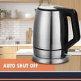 thumbnail image 3 of Newhouse 1200W 60-fl. oz. Stainless Steel Electric Kettle NHEK-001, Electric Tea Pot for Boiling Water, Auto Shut Off Electric Tea Kettle, ETL Certified for Hospitality and Residential Use, 3 of 5