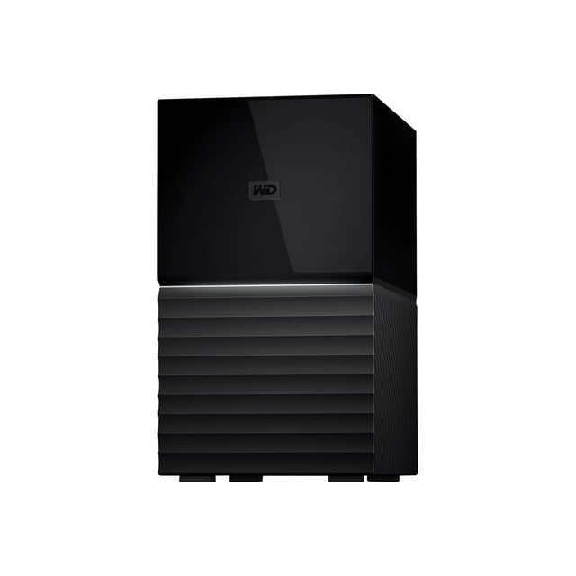 WD My Book Duo WDBFBE0040JBK - Disque Dur - 4 To - 2 Baies - HDD 2 To x 2 - USB 3.1 (Externe)