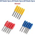 thumbnail image 3 of 15x High Quality Replacement Blades For Mimaki Cutter Plotter (5x30+5x45+5x60), 3 of 4