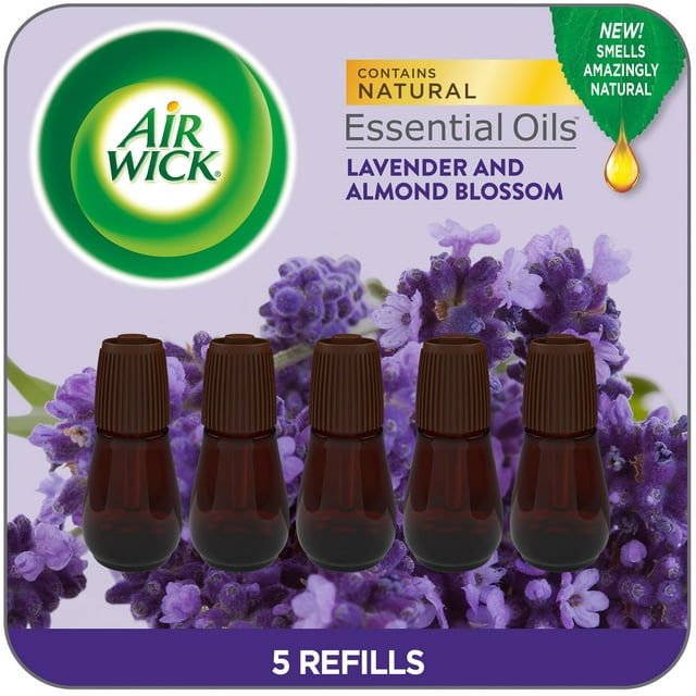 Recambio Air Wick Essential Mist de lavanda y almendra, 5 x 45 ml
