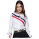 thumbnail image 1 of Camisa Mujer Nora Manga Larga Corte Slim Fit Algodón Talla Chica Muletta MT8D1-017, 1 of 2