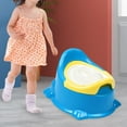 thumbnail image 4 of Child Potty Kids Training Toilet Seat Easy Clean Potty Trainer Toilet Chair Seat Blue, 4 of 9