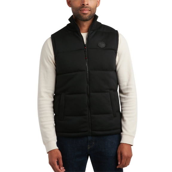 CANADA WEATHER GEAR Men's Vest - Cozy Casual Full Zip Up Quilted Puffer Sweater Vest for Men (M-XXL)