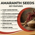 thumbnail image 3 of Spicy Pantry Whole Amaranth Seeds – 100% Natural, Resealable Bag (4oz), 3 of 10
