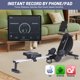 thumbnail image 3 of Máquina de Remo Magnética y de Agua – 16 Niveles de Resistencia Silenciosa – Ergonómica y Plegable – 350/380 kg – Monitor Digital con App – Cardio y Cuerpo Completo – Negro, 3 of 8