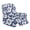 Navy White Hibiscus, variant on Binienty Butterfly and Cherry Furniture Protector Cover with High Elastic, 4 Pack Recliner Chair Covers Couch Chair Cover for Kids Pet Single Reclining Chair