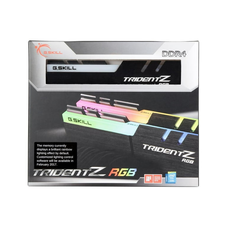 G.SKILL Trident Z RGB (For AMD) 16GB (2 x 8GB) DDR4 3200 (PC4