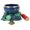 Blue, variant on IBA Indianbeautifulart Tibetan Singing Bowl Musical Instrument For Meditation W/ Stick & Cushion Handcrafted In Nepal Bowl For Relaxation, Yoga & Spiritual Healing