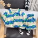 thumbnail image 2 of Minnieouse Ropa de verano, ropa para niños, ropa de playa, diseño elegante, mano de obra, pantalones cortos geniales multiusos a la moda, conjuntos de ropa Azul ciento veinte, 2 of 6