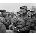 thumbnail image 2 of Soldiers Laughing To The Bob Hope Show At Seoul History (24 x 18), 2 of 2