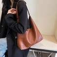 thumbnail image 3 of Bolso Tipo Cartera Trenzado Hombro Suave Informal Gran Capacidad para Mujer, 3 of 9