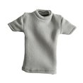 thumbnail image 4 of Camiseta a escala 1/12 Perfecl para figura de acción de 6 pulgadas gris, 4 of 8