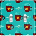 thumbnail image 1 of Metal Light Switch Wall Plate Outlet Cover (Coffee Espresso Mocha Cup Orange Heart Teal - Double Toggle), 1 of 2