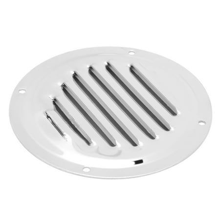 

Air Vents Air Filter Grille Stainless Steel Sturdy Durable Round Louver For For Yacht For Home Kitchen 4in(101MM)