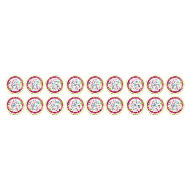 Shengyu 6Pcs Cakes Paper Tray Round Cake Boards Dessert Plates Cardboard Circle Bases for Birthday Day, Type 1 flower 3PCS