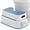 Blue, variant on MR.SIGA Toilet Stool Squat Adult, Bathroom Stool Heavy Duty, Anti Slip Toilet Step for Bathroom, Toddler Step Stool for Kids