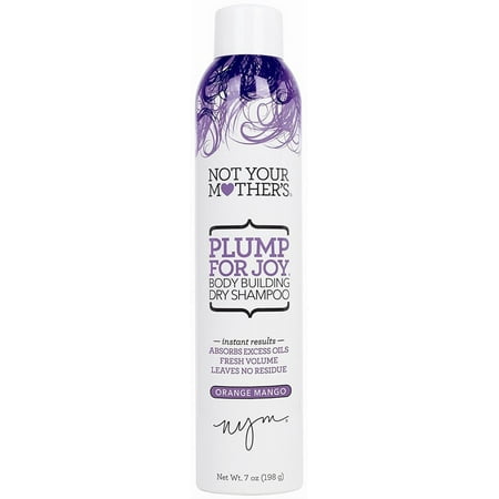 Not Your Mother's Plump For Joy Body Building Dry Shampoo, Orange Mango, 7 (The Best Dry Shampoo For Fine Hair)