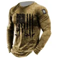 thumbnail image 4 of Suéter holgado de cuello redondo para hombre, sudaderas originales de hip hop, nuevas, de marca coreana, de lujo, de otoño 2024, camiseta XL de diseñador para hombre, 4 of 4
