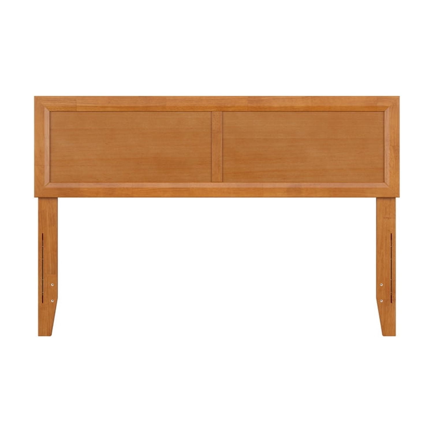 Solid Wood Headboard - Adjustable Panel Design - Light Toffee Finish
