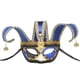 thumbnail image 1 of FELTECHELECTR Máscara de media cara para fiesta de estilo veneciano, máscara de disfraz de carnaval, máscara de mascarada navideña, máscara de disfraces, máscara de Halloween, cosplay, fiesta musical, 1 of 5