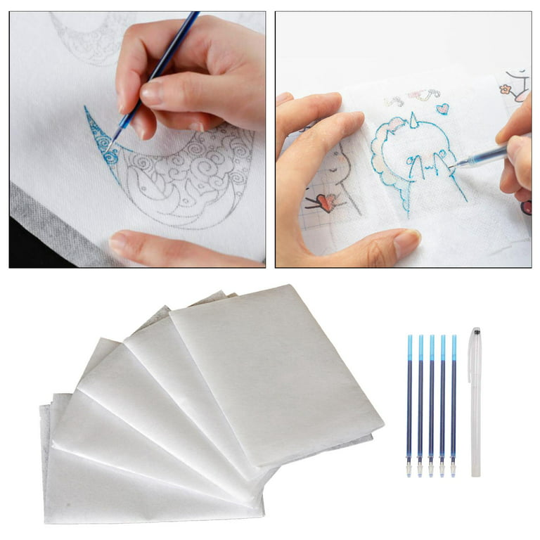 50 Sheets Carbon Paper Black Graphite Paper Transfer Tracing Paper and 5  Pieces Ball Embossing Styluses for Wood, Paper, Canvas and Other Art Craft