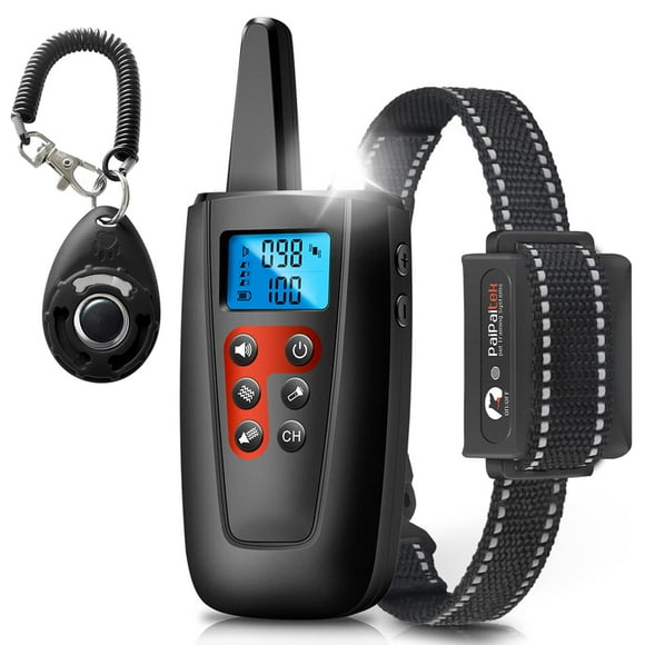 Paipaitek Dog Training Collar No Shock, 3300ft Range Vibrating Dog Collar, IPX7 Waterproof Dog Training Collar with Remote, No Prongs and No Shock, only Sound