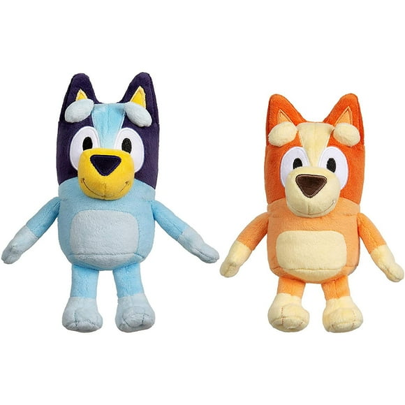 ZMNEW,2pcs Bluey & Bingo Plush Doll Cartoon Animal Soft Stuffed Toys Kids Gift