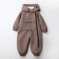 thumbnail image 6 of Zorckvet Kids' Waterproof Hooded Outerwear Coats for Toddler with Flap Pockets, 6 of 9