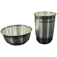 thumbnail image 3 of 999 Pure Silver 300ml Glass & 250ml Bowl - 4.0-inch Set#02, 3 of 9
