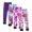 Model A 4pcs, variant on Esaierr 3-10Y Girls Printed Leggings Milk Silk Trousers for Kids Baby Comfortable Slim Cropped Trousers Spring Autumn Fleece Pants 4PCS