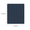 thumbnail image 5 of Naierhg Mouse Pad Smooth Anti-slip Waterproof Desk Keyboard Mouse Mat Wrist Rest Sky Blue, 5 of 8