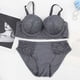 thumbnail image 3 of HongQid Womens Seamless Bra Underwire Matching Bra And Panty Set Comfort Push Up Bras Buttery Soft Wired Bralette Full Coverage Sport Everyday Bra, 3 of 8