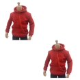 thumbnail image 4 of Tholdsy 1/6 ropa figuras de acción con capucha belleza Chic traje muñecas decoración ajustable juguetes accesorios disfraz para de 12 Rojo 2piezas, 4 of 6