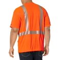 thumbnail image 4 of Carhartt Men's High Visibility Force Short Sleeve Class 2 Tee,Brite Orange,X-Large, 4 of 4
