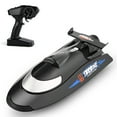 thumbnail image 1 of Flytec V009 Bateaux à Télécommande 2.4G 30kmh DriveBoat 3 Vitesses Réglables sur la Distance Avertissement Auto-Redressement Cadeau pour les Garçons Adultes, 1 of 7