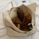 thumbnail image 4 of LHSHIDU Corduroy Shoulder Bag Winter Fall Fashion Crescent Bag Womens Mens Wide Strap Tote Handbag Solid Color, 4 of 6
