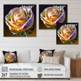 thumbnail image 4 of Designart Rainbow Blooming Crocus Rose I Canvas Wall Art, 4 of 5