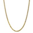 thumbnail image 1 of 14k 4.75mm Beveled Curb Chain (Weight: 21.5 Grams, Length: 24 Inches), 1 of 4