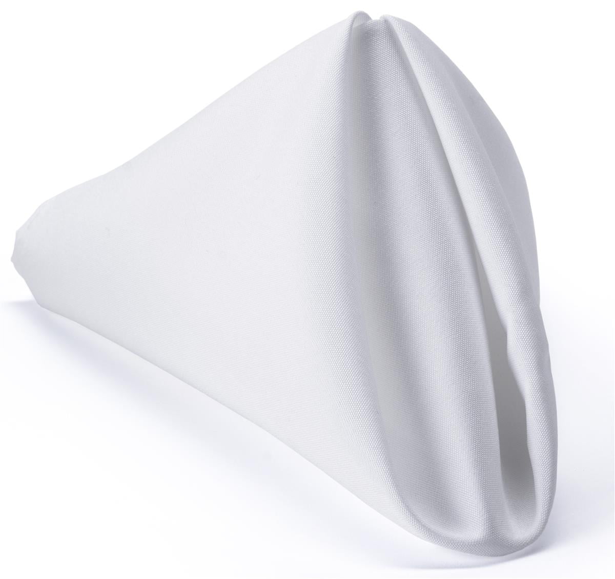 White 100 pcs 17"x17" inch Polyester Cloth Napkin Wedding Linen xd 