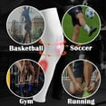 thumbnail image 6 of 2 Pairs Leg Sleeves,Full Leg Compression Sleeve for Men Women,Long Knee Sleeve with Anti-slip Silicone Strips, 6 of 7