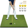 thumbnail image 1 of Alfombra de golf Bltend de 5 x 4 pies para practicar exterior/interior, 21 mm de grosor, 1 of 7