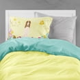 thumbnail image 2 of Carolines Treasures BB6023PILLOWCASE Easter Eggs Borzoi Fabric Standard Pillowcase Standard multicolor, 2 of 2
