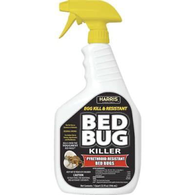 Harris Egg Kill & Resistant Bed Bug Killer, 32 Oz (Best Way To Kill Bed Bugs And Eggs)