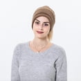 thumbnail image 3 of ZNQHFRE Unisex Knitted Hat , Foldable Slouchy Wind‑Proof Ear‑Protective Beanie For Beach Hiking Travel Daily Casual Wear, 3 of 3
