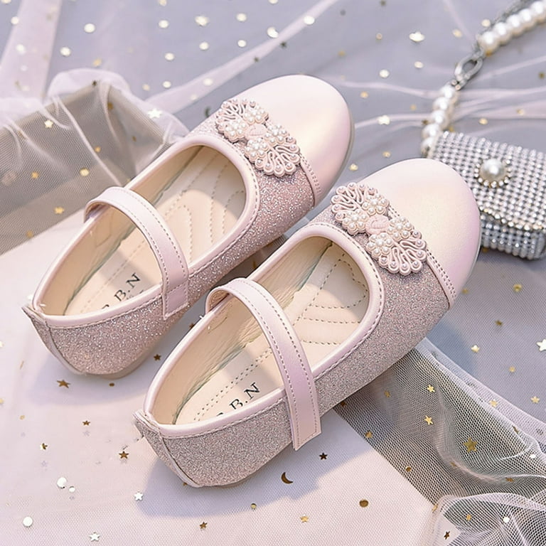 breaise Flower Girl Shoes Dress Shoes Toddler Girls Flats Low Heel