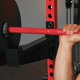 thumbnail image 5 of Mikolo Power Cage, Squat Rack with Dual Pulley Cable Crossover System, Multifunction Free Weight with Red Barbell and Weight Bench and 340LB Weight Plates, 5 of 13