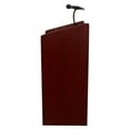 thumbnail image 3 of Oklahoma Sound 50W Modern Wood Aristocrat Sound Lectern in Mahogany, 3 of 7