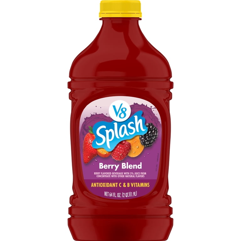 V8 Splash Berry Blend, 64 fl oz Bottles, 4 Pack photo 5